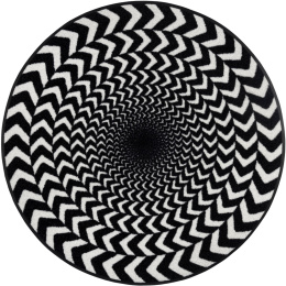 Okrągła wycieraczka Circle-of-Illusion_85cm