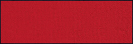 Wycieraczka czerwona Mono Original Scarlet 60x180cm